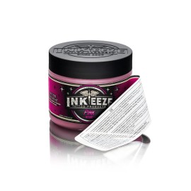 INK-EEZE Pink Tattoo Ointment for Artists and Aftercare, Essential Oils, Vegan, Cruelty Free, Made in USA, Bubble Gum, 6oz INK-EEZE Pink Tattoo Ointment for Artists and Aftercare, Essential Oils, Vegan, Cruelty Free, Made in USA, Bubble Gum, 6oz