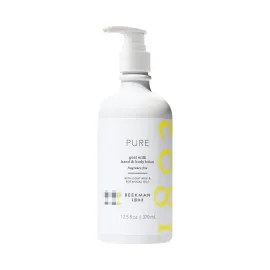 Beekman 1802 Goat Milk Lotion - Hydrates, & Softens Dry Skin, Body and Hand Lotion - With Shea Butter & Jojoba Oil - Lightweight, Non-Greasy, Cruelty-Free