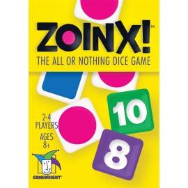 Gamewright Zoinx - The All or Nothing Dice Game Multi-colored, 5