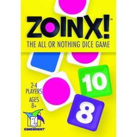 Gamewright Zoinx - The All or Nothing Dice Game Multi-colored, 5