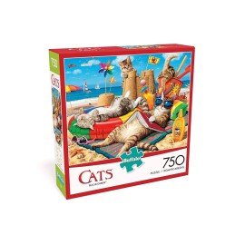 Buffalo Games - Beachcombers - 750 Piece Jigsaw Puzzle Multicolor, 24L X 18W Buffalo Games - Beachcombers - 750 Piece Jigsaw Puzzle Multicolor, 24L X 18W