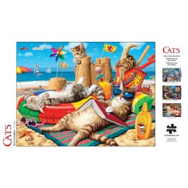 Buffalo Games - Beachcombers - 750 Piece Jigsaw Puzzle Multicolor, 24L X 18W Buffalo Games - Beachcombers - 750 Piece Jigsaw Puzzle Multicolor, 24L X 18W