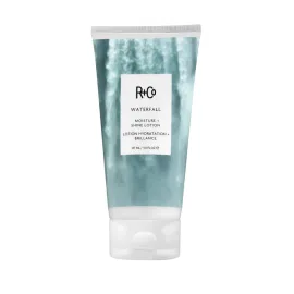 R+Co Waterfall Moisture and Shine Lotion | Lightweight Hair Hydration + Softness | Vegan + Cruelty-Free | 5 Fl Oz