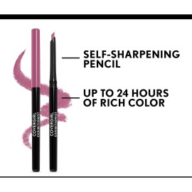 COVERGIRL - Exhibitionist All-Day Lip Liner, Retractable Tip, Easy application, Smudge, Transfer, Mask - Proof, 100% Cruelty-Free COVERGIRL - Exhibitionist All-Day Lip Liner, Retractable Tip, Easy application, Smudge, Transfer, Mask - Proof, 100% Cruelty-Free