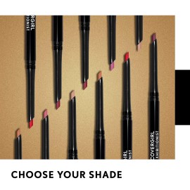 COVERGIRL - Exhibitionist All-Day Lip Liner, Retractable Tip, Easy application, Smudge, Transfer, Mask - Proof, 100% Cruelty-Free COVERGIRL - Exhibitionist All-Day Lip Liner, Retractable Tip, Easy application, Smudge, Transfer, Mask - Proof, 100% Cruelty-Free