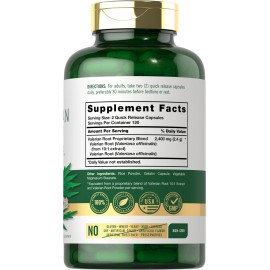 Carlyle Valerian Root Capsules 2400mg | 240 Count | Herb Extract Supplement | Non-GMO, Gluten Free Carlyle Valerian Root Capsules 2400mg | 240 Count | Herb Extract Supplement | Non-GMO, Gluten Free