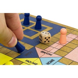 Pachisi - Traditional/Classic Wooden Family Board Game Pachisi by Professor Puzzle. Pachisi - Traditional/Classic Wooden Family Board Game Pachisi by Professor Puzzle.