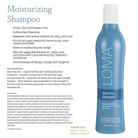 Loma Hair Care Moisturizing Shampoo & Treatment Duo, 12 Fl Oz each Loma Hair Care Moisturizing Shampoo & Treatment Duo, 12 Fl Oz each