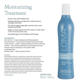 Loma Hair Care Moisturizing Shampoo & Treatment Duo, 12 Fl Oz each Loma Hair Care Moisturizing Shampoo & Treatment Duo, 12 Fl Oz each