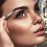 By MILLY Professional Slanted Tweezers for Women & Men | High Carbon Stainless Steel Sharp Tweezers | Women\'s Facial Hair Plucking, Hand-Filed & Aligned Precision Slant Tips - Silver