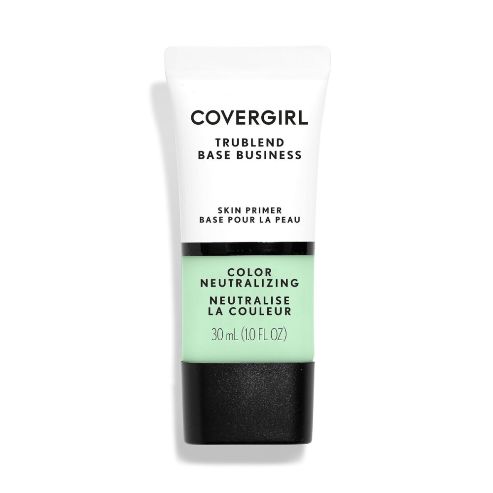 COVERGIRL Trublend Base Business Face Primer 200 Color Neutralizing, 1.014 Fl Oz, Primer Makeup, Face Primer, Face Primer for Oily Skin, Blurs Flaws, Long Lasting, Weightless Feel COVERGIRL Trublend Base Business Face Primer 200 Color Neutralizing, 1.014 Fl Oz, Primer Makeup, Face Primer, Face Primer for Oily Skin, Blurs Flaws, Long Lasting, Weightless Feel