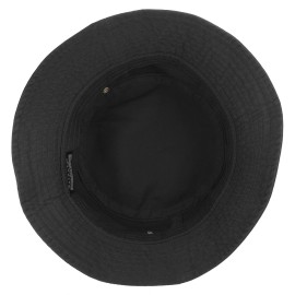 Gelante Solid Color 100% Cotton Bucket Hat for Women and Men Packable Travel Summer Beach Hat 1900-Black-L/XL Gelante Solid Color 100% Cotton Bucket Hat for Women and Men Packable Travel Summer Beach Hat 1900-Black-L/XL