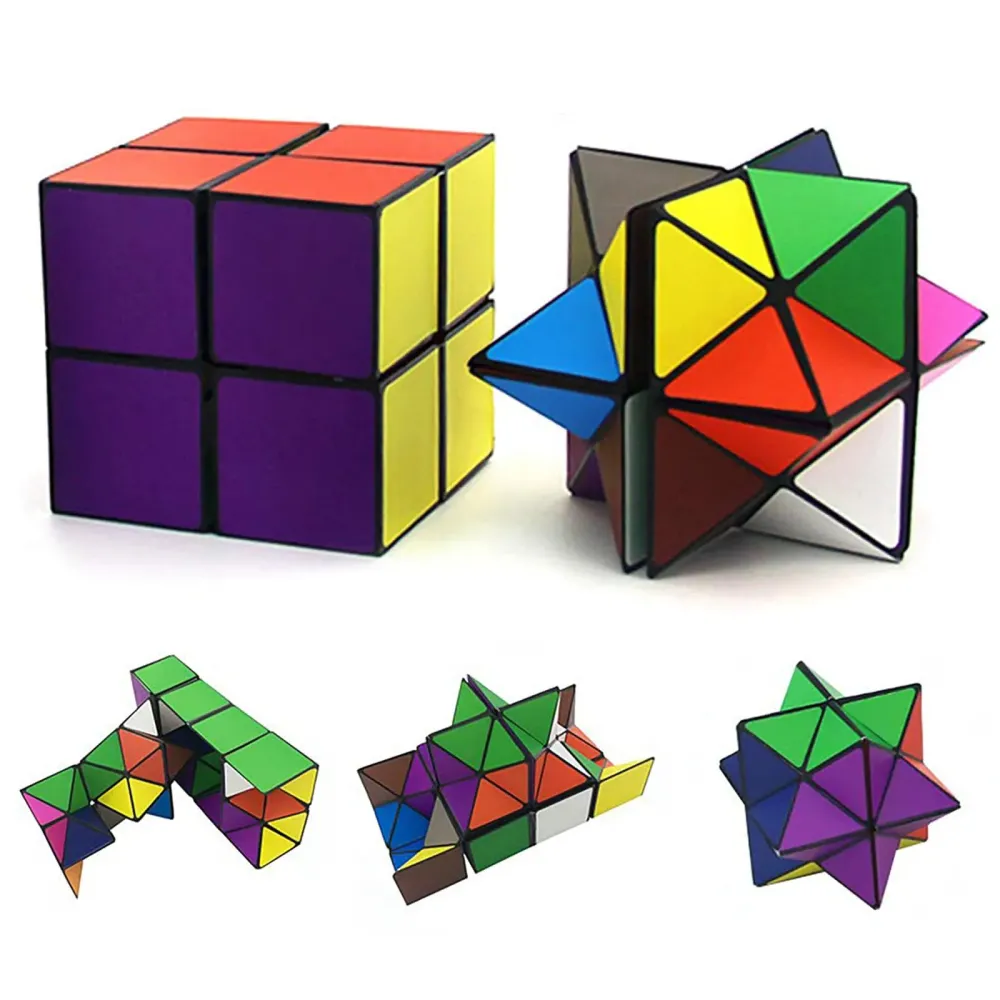 Star Cube Magic Cube Set, 2 in 1 Yoshimoto Cube for Kids and Adults, Toy for Boys and Girls Ages 8-12 Star Cube Magic Cube Set, 2 in 1 Yoshimoto Cube for Kids and Adults, Toy for Boys and Girls Ages 8-12