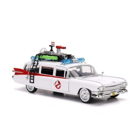 Jada Toys Hollywood Rides: Ghostbusters ECTO-1 White 1: 24 Scale Jada Toys Hollywood Rides: Ghostbusters ECTO-1 White 1: 24 Scale