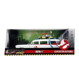 Jada Toys Hollywood Rides: Ghostbusters ECTO-1 White 1: 24 Scale Jada Toys Hollywood Rides: Ghostbusters ECTO-1 White 1: 24 Scale