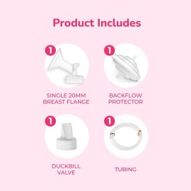 Spectra - Breast Shield Set for Breast Milk Pump - Small 20mm Spectra - Breast Shield Set for Breast Milk Pump - Small 20mm