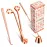 Calary 3 in 1 Candle Care Kit - Wick Trimmer, Snuffer & Dipper Set (Rose Gold)