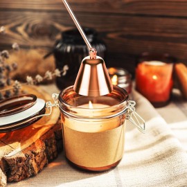 Calary 3 in 1 Candle Care Kit - Wick Trimmer, Snuffer & Dipper Set (Rose Gold) Calary 3 in 1 Candle Care Kit - Wick Trimmer, Snuffer & Dipper Set (Rose Gold)