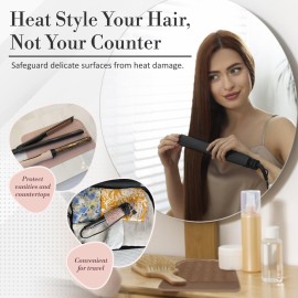 Silicone Heat Resistant Mat - Heat Resistant Mat - Iron Mat - Curling Iron Holder - Makeup Mat - Hot Tools Mat - Hot Tools Flat Iron Holder - Vanity Accessories Silicone Heat Resistant Mat - Heat Resistant Mat - Iron Mat - Curling Iron Holder - Makeup Mat - Hot Tools Mat - Hot Tools Flat Iron Holder - Vanity Accessories