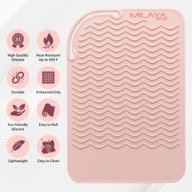 Silicone Heat Resistant Mat - Heat Resistant Mat - Iron Mat - Curling Iron Holder - Makeup Mat - Hot Tools Mat - Hot Tools Flat Iron Holder - Vanity Accessories Silicone Heat Resistant Mat - Heat Resistant Mat - Iron Mat - Curling Iron Holder - Makeup Mat - Hot Tools Mat - Hot Tools Flat Iron Holder - Vanity Accessories