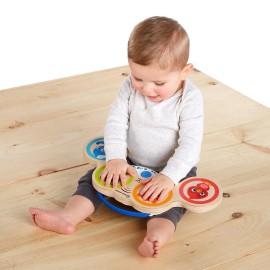 Baby Einstein Magic Touch Wooden Drum Musical Toy, Ages 6 months Plus Baby Einstein Magic Touch Wooden Drum Musical Toy, Ages 6 months Plus