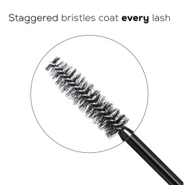 bareMinerals Lashtopia Mega Volume Mineral-Based Black Mascara, Volumizes Eyelashes, Nourishing + Conditioning, Smudge + Clump-Resistant, Vegan bareMinerals Lashtopia Mega Volume Mineral-Based Black Mascara, Volumizes Eyelashes, Nourishing + Conditioning, Smudge + Clump-Resistant, Vegan