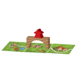 Asmodee Carcassonne Bridges, Castles & Bazaars Board Game EXPANSION - New Paths and Auctions Await, Medieval Strategy Game for Kids & Adults, Ages 7+, 2-6 Players, 50 Minute Playtime