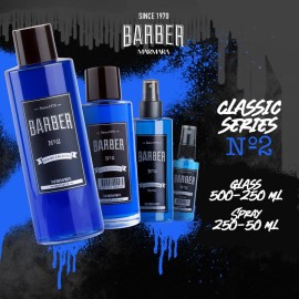 Marmara Barber Eau De Cologne No 2 250ml (Blue) Marmara Barber Eau De Cologne No 2 250ml (Blue)