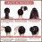 YaFex Hair Bun Maker Kit, Donut Bun Maker 4 Pieces (Large, Medium and Small), 6 Pieces Elastic Hair Ties, 20 Pieces Hair Bobby Pins, Brown