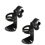 Accmor Stroller Cup Holder, Universal Cup Holder for Uppababy Nuna Doona Strollers, 360 Rotatable Large Caliber Drinks Holder for Stroller, Bike, Wheelchair, Walker, Scooter
