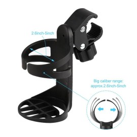 Accmor Stroller Cup Holder, Universal Cup Holder for Uppababy Nuna Doona Strollers, 360 Rotatable Large Caliber Drinks Holder for Stroller, Bike, Wheelchair, Walker, Scooter Accmor Stroller Cup Holder, Universal Cup Holder for Uppababy Nuna Doona Strollers, 360 Rotatable Large Caliber Drinks Holder for Stroller, Bike, Wheelchair, Walker, Scooter