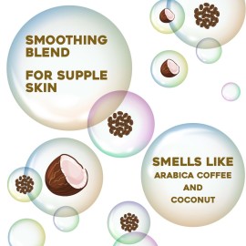OGX Smoothing + Coconut Coffee Exfoliating Body Scrub with Arabica Coffee & Coconut Oil, Moisturizing Body Wash for Dry Skin, Paraben-Free with Sulfate-Free Surfactants, 19.5 Fl Oz OGX Smoothing + Coconut Coffee Exfoliating Body Scrub with Arabica Coffee & Coconut Oil, Moisturizing Body Wash for Dry Skin, Paraben-Free with Sulfate-Free Surfactants, 19.5 Fl Oz