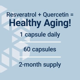 Life Extension Optimized Resveratrol Elite, Trans-resveratrol, quercetin, Healthy Aging, Heart Health, Brain Health, oxidative Stress, Gluten-Free, Non-GMO, Vegetarian, 60 Capsules Life Extension Optimized Resveratrol Elite, Trans-resveratrol, quercetin, Healthy Aging, Heart Health, Brain Health, oxidative Stress, Gluten-Free, Non-GMO, Vegetarian, 60 Capsules