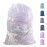 Polecasa Heavy Duty Diamond Mesh Laundry Bags with Drawstring Closure and ID Tag, Large Durable Laundry Hamper Liner, Washable Laundry Bag for Travel, Sports, Dorms (24x 36| 1 Pack) - White