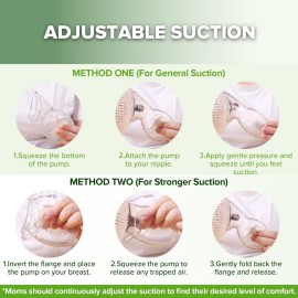 haakaa Manual Breast Pump for Breastfeeding, Silicone, Clear 4oz/100ml haakaa Manual Breast Pump for Breastfeeding, Silicone, Clear 4oz/100ml