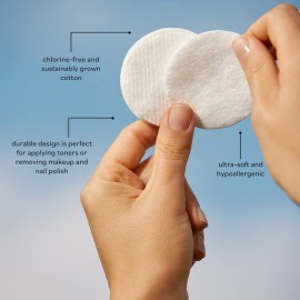 Sky Organics Organic Cotton Rounds for Sensitive Skin, 100% Pure GOTS Certified Organic for Beauty & Personal Care, 100 ct. w Ebook Sky Organics Organic Cotton Rounds for Sensitive Skin, 100% Pure GOTS Certified Organic for Beauty & Personal Care, 100 ct. w Ebook