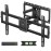 USX Mount Full Motion TV Wall Mount for Most 42-86 inch Flat Screen/LED/4K, TV Mount Bracket Dual Swivel Articulating Tilt 6 Arms, Fits 8 12 16 Wood Studs,Max VESA 600x400mm, Holds up to 132lbs