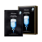 JMsolution Water Luminous S.O.S Ringer Mask Black - Korean Skin care-Rich Hydrated Smooth Moisture -10 sheets for All Skin type
