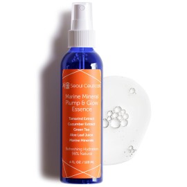 SeoulCeuticals Korean Skin Care Essence Toner - K Beauty Skincare Spray Mist For Face Contains Cucumber Extract and Marine Minerals + Organic Aloe - Get That Healthy Youthful Glow