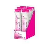 Swisspers Premium 100% Natural Cotton Pads - Hypoallergenic Cotton Rounds for Face and Eye Cleansing, Makeup Removal - 100 Count Resealable Bag (Pack of 6)