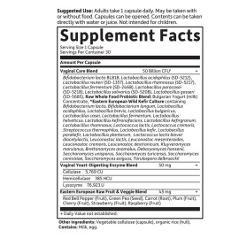 Garden of Life RAW Probiotics Vaginal Care Shelf Stable - 50 Billion CFU Guaranteed Through Expiration, Acidophilus - Once Daily - Certified Gluten Free - No Refrigeration - 30 Vegetarian Capsules Garden of Life RAW Probiotics Vaginal Care Shelf Stable - 50 Billion CFU Guaranteed Through Expiration, Acidophilus - Once Daily - Certified Gluten Free - No Refrigeration - 30 Vegetarian Capsules