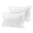 Travel Pillowcase 12x16 500 Thread Count Egyptian Cotton Set of 2 Toddler Pillowcase Zipper Closer 100% Egyptian Cotton (Toddler Travel 12x16 Zipper, White Solid)