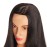 Hairingrid 26-28 Mannequin Head Hair Styling Training Manikin Cosmetology Doll Head Synthetic Fiber Hair and Free Clamp Holder (Black)