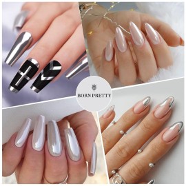 BORN PRETTY Chrome Nail Powder,White Pearl Metallic Mirror Holographic Chrome Powder for Nails,Pearl Glitter Pigment Dust Kit Nail Art Decoration Sets BORN PRETTY Chrome Nail Powder,White Pearl Metallic Mirror Holographic Chrome Powder for Nails,Pearl Glitter Pigment Dust Kit Nail Art Decoration Sets
