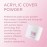 Young Nails Acrylic Cover Powder, Rosebud, 45 Gram