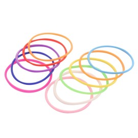 Senkary 120 Pieces Silicone Jelly Bracelets Rainbow Glow Neon Stretchable 80s Gel Gummy Rubber Bracelets Hair Ties for Adults, Women, Kids, Girl (10 Colors) Senkary 120 Pieces Silicone Jelly Bracelets Rainbow Glow Neon Stretchable 80s Gel Gummy Rubber Bracelets Hair Ties for Adults, Women, Kids, Girl (10 Colors)