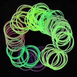 Senkary 120 Pieces Silicone Jelly Bracelets Rainbow Glow Neon Stretchable 80s Gel Gummy Rubber Bracelets Hair Ties for Adults, Women, Kids, Girl (10 Colors) Senkary 120 Pieces Silicone Jelly Bracelets Rainbow Glow Neon Stretchable 80s Gel Gummy Rubber Bracelets Hair Ties for Adults, Women, Kids, Girl (10 Colors)
