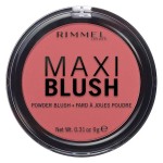 Rimmel London Maxi - 003 Wild Card - Blush Powder, Lightweight, Highly Pigmented, Blendable, 0.31oz