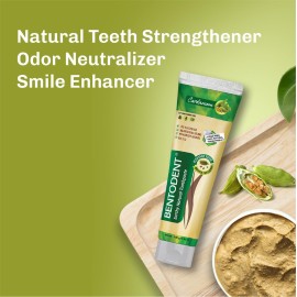 BENTODENT Fluoride Free Remineralizing Calcium Bentonite Clay Toothpaste - Cardamom Flavor Natural Toothpaste, Mint-Free, 3.52 oz - Mineral Tooth Paste Ideal for Sensitive Teeth & Whitening BENTODENT Fluoride Free Remineralizing Calcium Bentonite Clay Toothpaste - Cardamom Flavor Natural Toothpaste, Mint-Free, 3.52 oz - Mineral Tooth Paste Ideal for Sensitive Teeth & Whitening