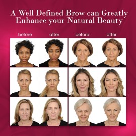 YBF Beauty Eyebrow Pencil - Universal Automatic Brow Pencil With Spoolie Brush - Perfect Eyebrow Makeup Shaper and Filler For Women - All Hair Colors & Skin Tones - Taupe Eyebrow Liner - 2 Pack YBF Beauty Eyebrow Pencil - Universal Automatic Brow Pencil With Spoolie Brush - Perfect Eyebrow Makeup Shaper and Filler For Women - All Hair Colors & Skin Tones - Taupe Eyebrow Liner - 2 Pack